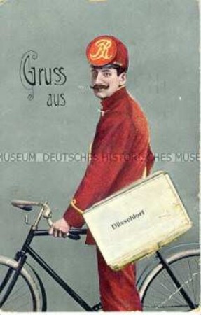 Leporello mit Ansichten aus Düsseldorf