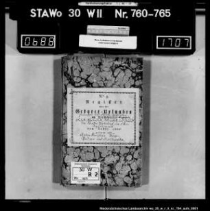 Zivilstandsregister Velpke (Kanton Bahrdorf) mit Wahrstedt, Meinkot und Büstedt