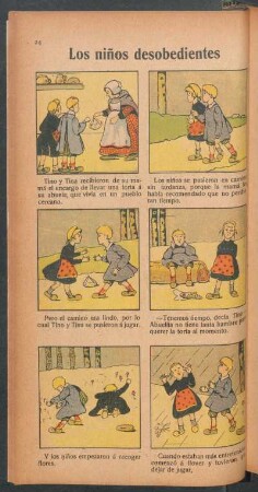 Los niños desobedientes - [Cómic]