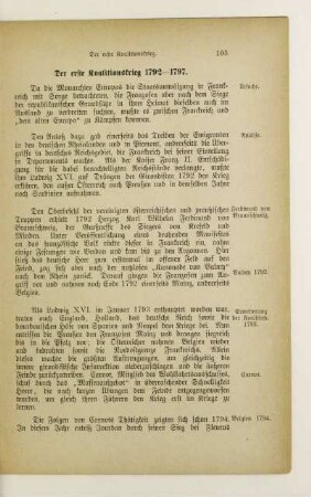 Der erste Koalitionskrieg 1792-1797