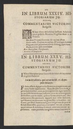 In Librum XXXV. [...]