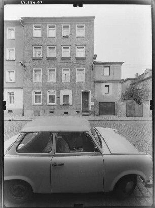 Meißen-Altstadt, Fährmannstraße 10. Wohnhaus. Straßenfront