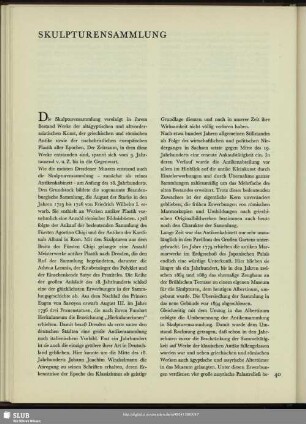Skulpturensammlung