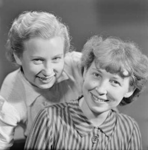 Elisabeth Gremmler (rechts) und eine Freundin