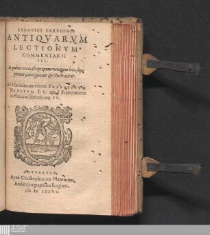 Lvdovici Carrionis Antiqvarvm Lectionvm Commentarii III : In quibus varia scriptorum veterum loca suplentur, corriguntur & illustrantur
