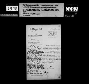 Schuldenwesen der Teilgemeinde Rinnen, Gesamtgemeinde Michelfeld