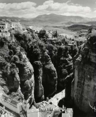 Die Schlucht des Guadelevin, Andalusien