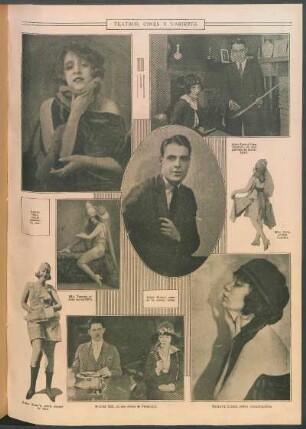 Teatros, cines y varietés [Fotografías]