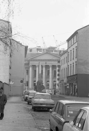 Postscheckamt am Ettlinger Tor. Neubau