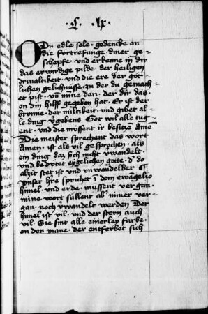 Predigt- und Traktatstücke, meist Meister Eckhart