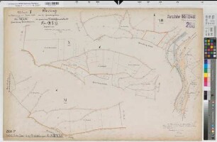 Eslohe (Eslohe), Zusammenlegung Eslohe, Bl.17 Urkarte 1 Wenholthausen Flur 8;10;11