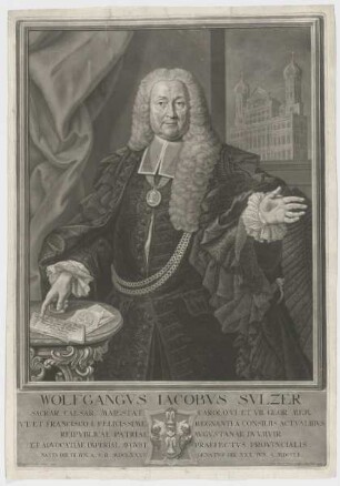 Bildnis des Wolfgangvs Iacobvs Svlzer
