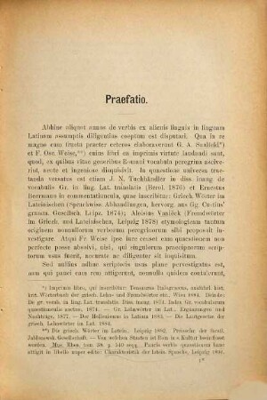 De verborum mutuatorum et peregrinorum apud Ciceronem usu et compensatione, 1