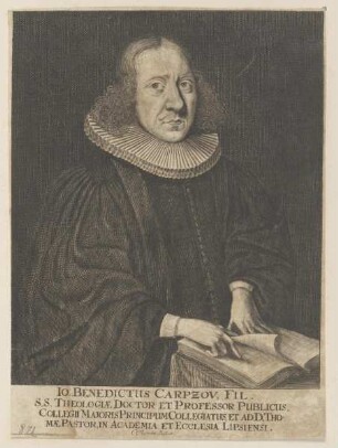 Bildnis des Io. Benedictus Carpzov