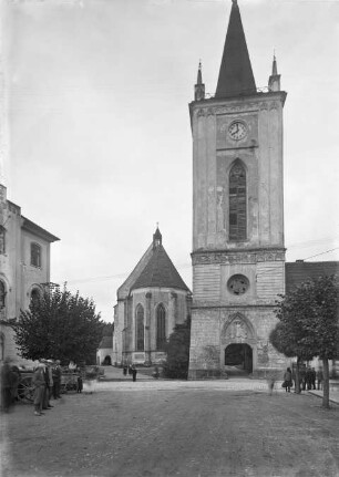 Katholische Kirche Mariä Himmelfahrt, Blatna, Tschechische Republik