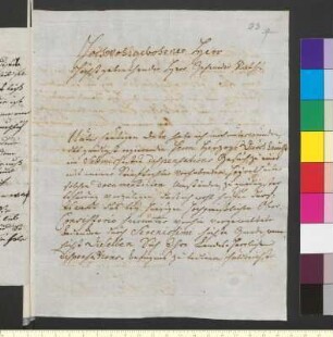 Brief von Merckel, Johann Albert an Goethe, Johann Wolfgang von