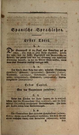 Spanische Sprachlehre