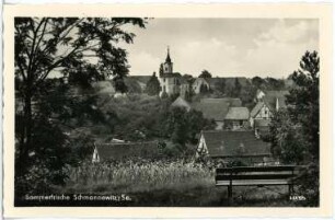 Schmannewitz. Blick auf Schmannewitz