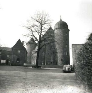 Wurzen. Schloss. 1491/1497 begonnen. Ansicht von Süden