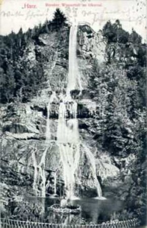 Romker Wasserfall im Okertal (Harz)