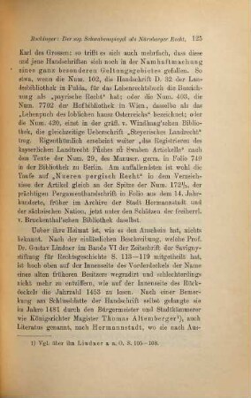Zu einer handschriftlichen Bezeichnung des Landrechts des sogenannten Schwabenspiegels als Nürnberger Recht
