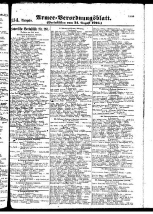 1114.Ausgabe. Montag, 21. August 1916