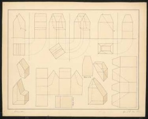 Übung in Darstellender Geometrie: Geometrische Flächen und Körper