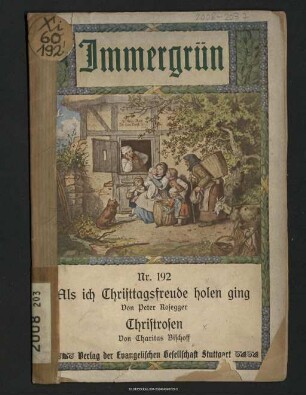 Als ich Christtagsfreude holen ging