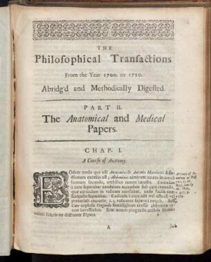 Part II. The Anatomical and Medical Papers.
