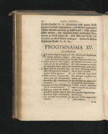 Progymnasma XV.