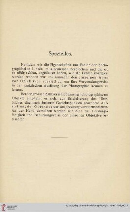 Spezielles