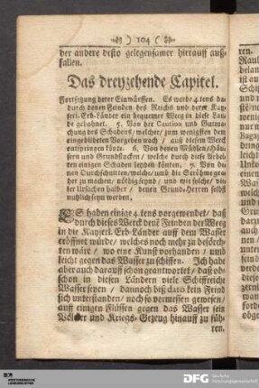 Das dreyzehende Capitel.