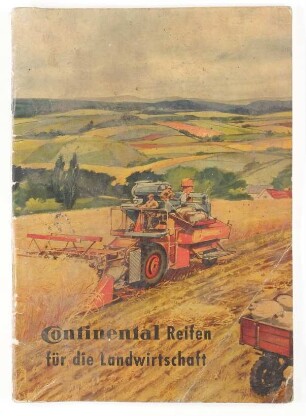 Werbebroschüre Continental Reifen für die Landwirtschaft