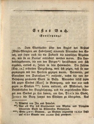 Arrian's von Nicomedien Werke, 2. Taktik, und Geschichte der Feldzüge Alexanders