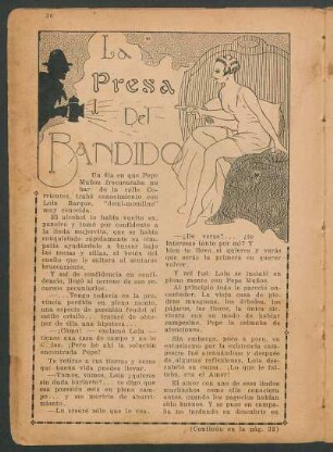La presa del bandido