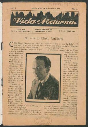 Ha muerto Eliseo Gutiérrez