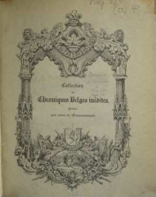 Cartulaire des Comtes de Hainaut : De l'avènement de Guillaume II a la mort de Jacqueline de Bavière. 5