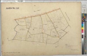 Epe (Gronau), Umlegung Epe, Urkarte 2 Flur 40
