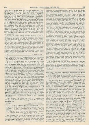 562-565 [Rezension] Stenzel, Julius, Zahl und Gestalt bei Platon und Aristoteles