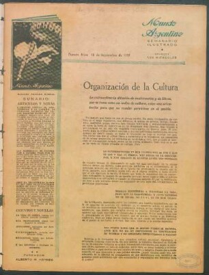 Organización de la cultura