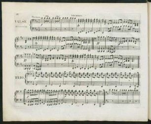 Deux valses militaires ou marches ; op. 40