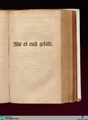 3: [Der Kaufmann von Venedig. Wie es euch gefällt]