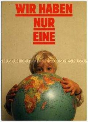 Postkarte zum Umweltschutz