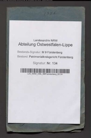 Johann Bertram aus Fürstenberg (verstorben am 13.07.1846).
