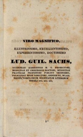 Dissertatio inauguralis medico- practica tractans morbi singularis historiam