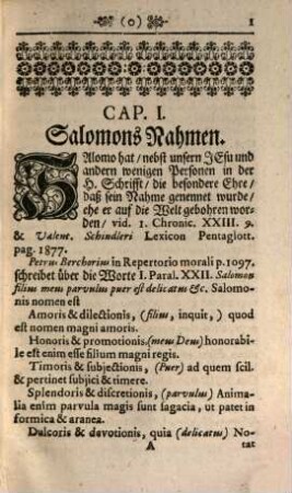 Lebens-Beschreibungen Der Biblischen Scribenten, [11]. Georgii Serpilii, S. Salomo, Unterschidliche Gedancken, Uber dieses Israelitischen Königs Leben und Regierung, Glücks- und Unglücks-Fälle, Schrifften und Seeligkeit, Zur Continuation Der Biblischen Scribenten