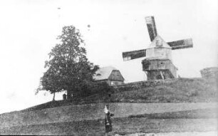 Obercunnersdorf. Bergmühle, Bockmühle und Gehöft, vor 1903, Repro