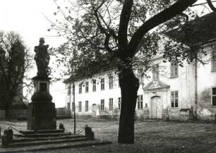 Heilsberg, Amtsgericht : Heilsberg (Lidzbark Warminski). Amtsgericht vom Burg Heilsberg. Ansicht von Südwesten