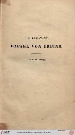 Band 3: Rafael von Urbino und sein Vater Giovanni Santi