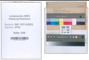 Entnazifizierung Willi Baller , geb. 00.00.0000 ()